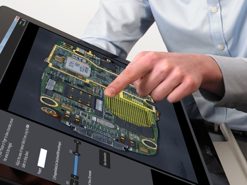 簡潔的SmartSEM Touch操作界麵